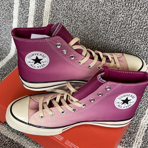 Converse Chuck Taylor 70 All Star Hi Rose Maroon/Naples MENS - Picture 11 of 16